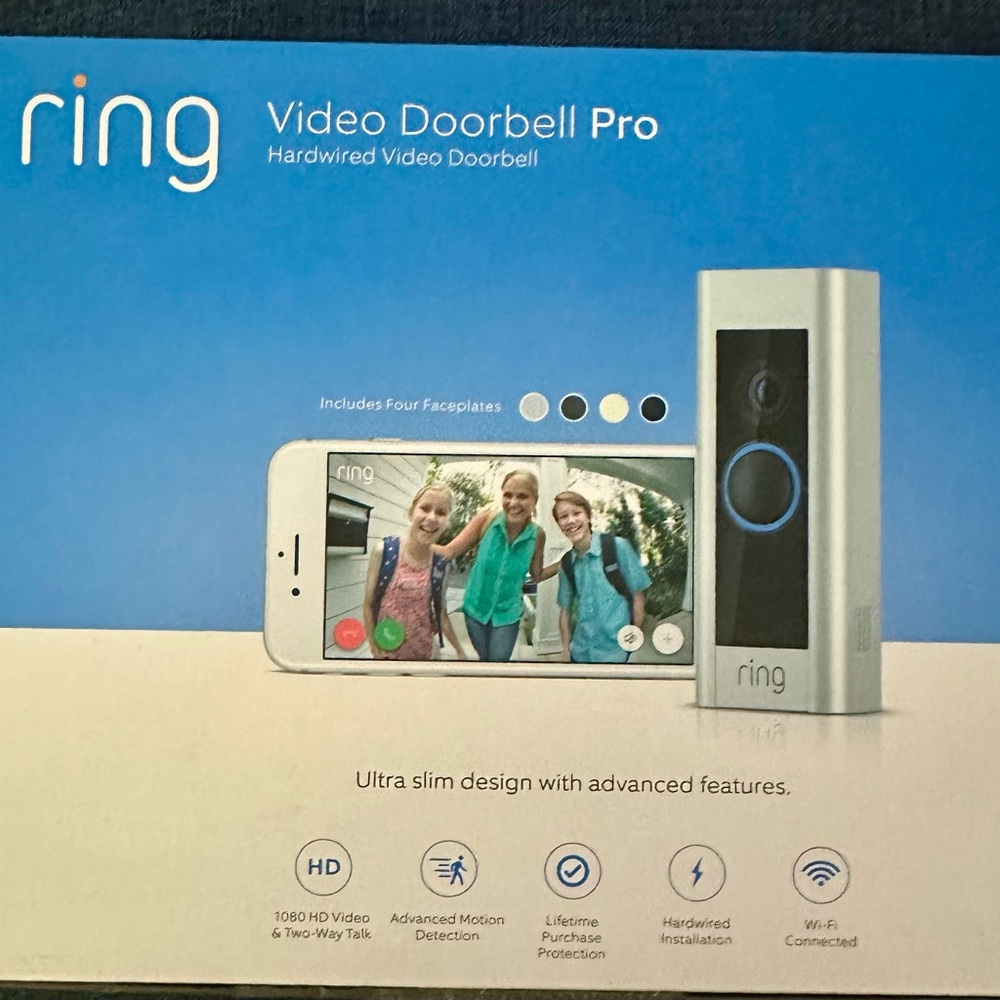 Ring Doorbell Camera - Brand New Never Opened